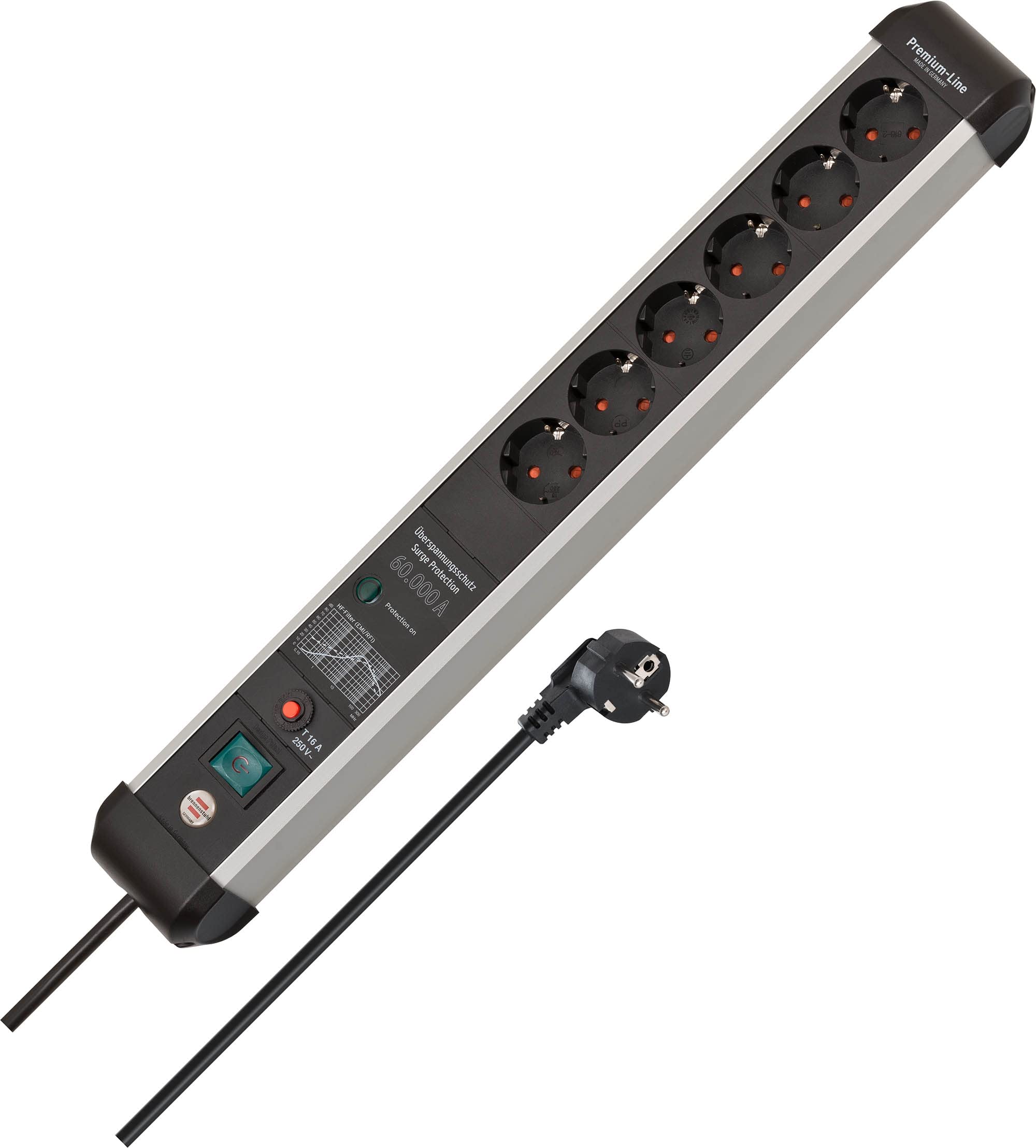 Brennenstuhl Premium-Protect-Line 6fach *DE*