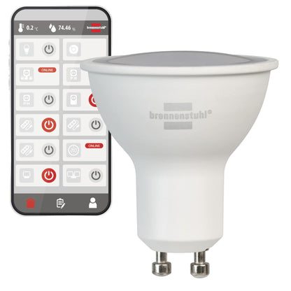 Brennenstuhl WiFi LED Lampe GU10
