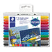 Staedtler Duo Tipped Fabric Marker 12 Pack, Assorted, 3190 TB12 10 count (Pack of 1) Pocket