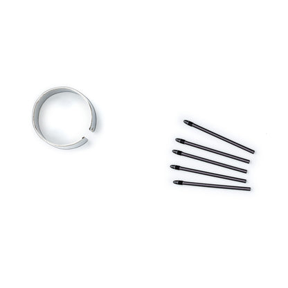 STAEDTLER 18022 SN Replacement Nibs for Noris Digital 180 22 EMR Stylus (5 Spare Nibs and 1 Tweezer Tool