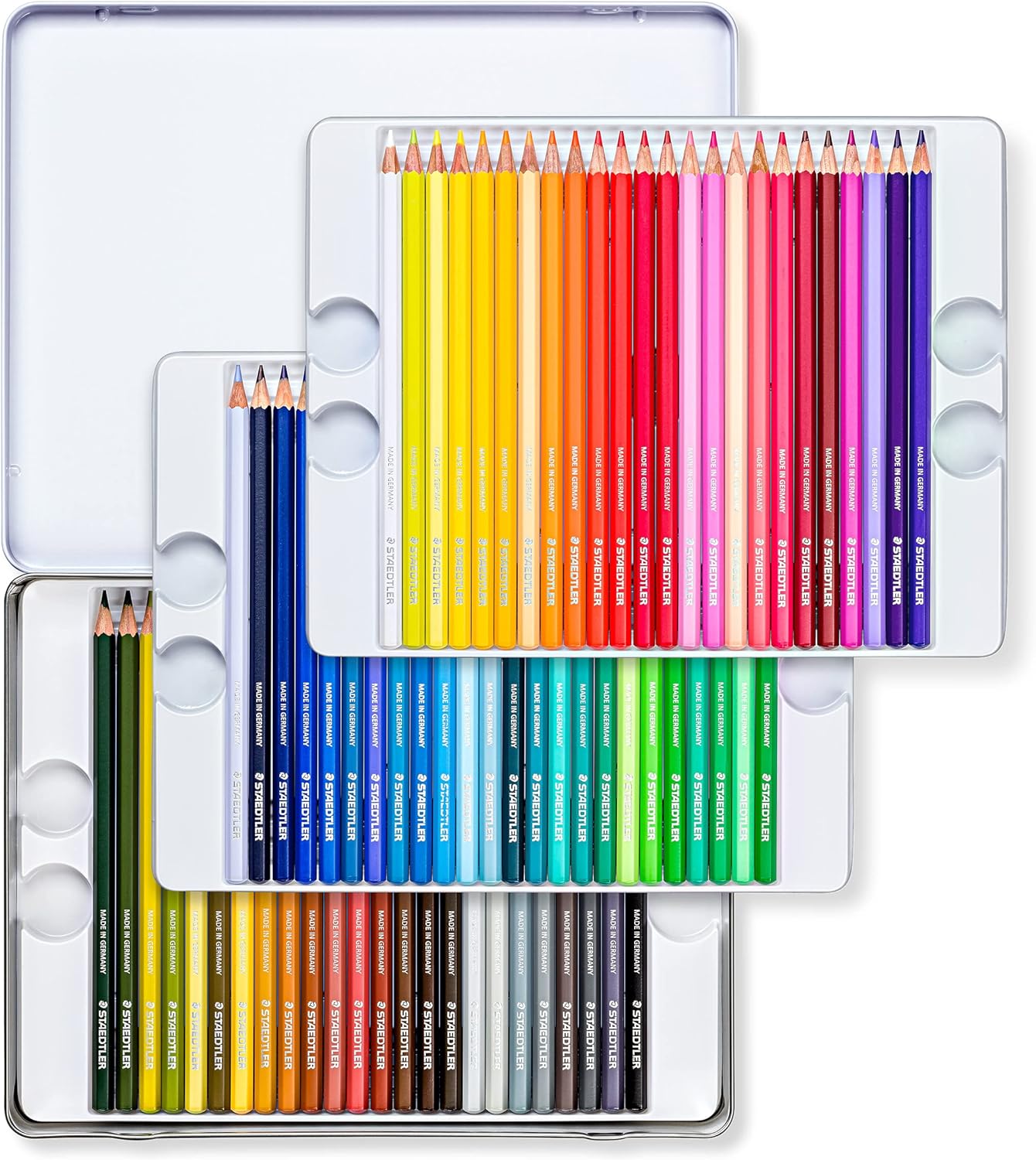 STAEDTLER 146C M72 Design Journey Colouring Pencils - Assorted Colours (Tin of 72