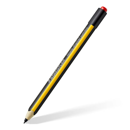 STAEDTLER 180J 22-1 Noris Digital Jumbo EMR Stylus with Soft Digital Eraser - For Digital Writing, Drawing and Erasing on EMR Equipped Displays (Please check the compatibility list before purchase
