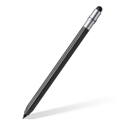 STAEDTLER Noris Digital Mini 180M 22, 2-in-1 Stylus Pen for Digital Writing and Drawing on EMR and Capacitive Touchscreens (Round Shape, Includes 5 EMR Replacement Tips and Tool) Standard