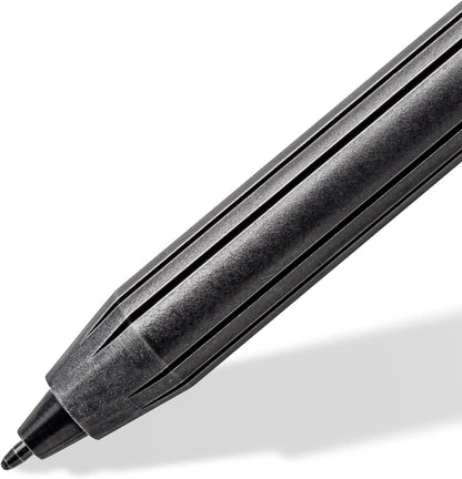 STAEDTLER Noris Digital Mini 180M 22, 2-in-1 Stylus Pen for Digital Writing and Drawing on EMR and Capacitive Touchscreens (Round Shape, Includes 5 EMR Replacement Tips and Tool) Standard