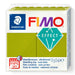STAEDTLER 8010-51 FIMO Effect Oven-Hardening Polymer Modelling Clay - Metallic Green (1 x 57g Block) Metallic Green Metallic