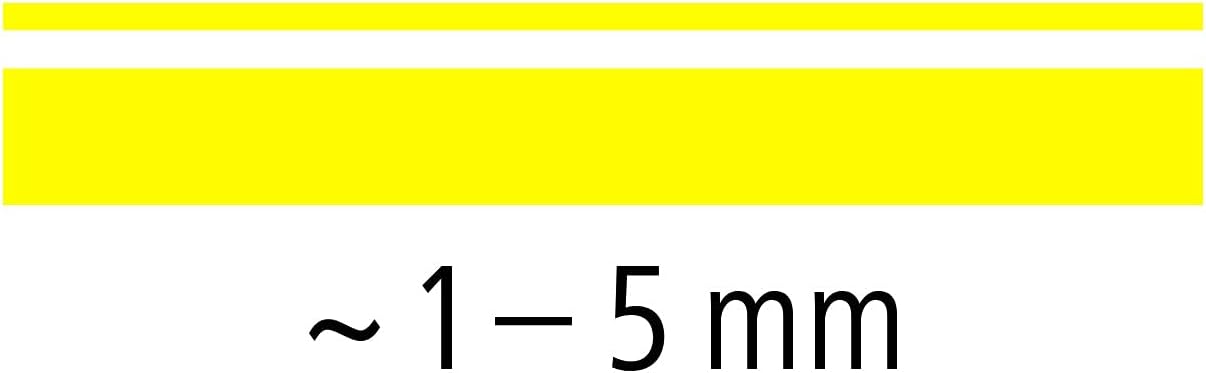STAEDTLER Textsurfer Classic Highlighter Pens with Large Ink Reservoir for Extra Long Marking Performance Set of 4 Yellow Highlighters 364-1P WP4