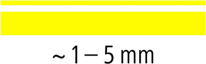 STAEDTLER Textsurfer Classic Highlighter Pens with Large Ink Reservoir for Extra Long Marking Performance Set of 4 Yellow Highlighters 364-1P WP4