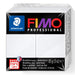 STAEDTLER 8004-0 FIMO Professional Oven-Hardening Polymer Modelling Clay, 85g - White (Single Block) White 85g