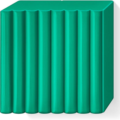 STAEDTLER 8004-500 FIMO Professional Oven-Hardening Polymer Modelling Clay, 85g - True Green (Single Block) True Green 85g