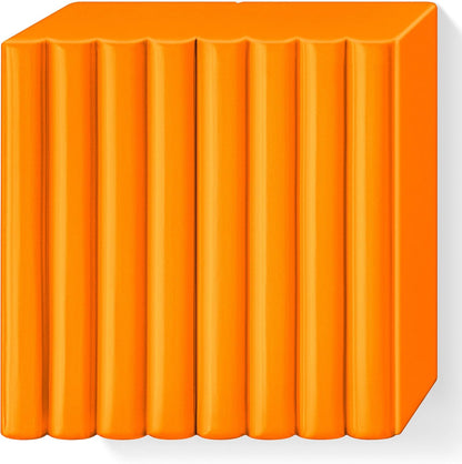 STAEDTLER 8004-4 FIMO Professional Oven-Hardening Polymer Modelling Clay, 85g - Orange (Single Block) Orange 85g