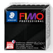 STAEDTLER 8004-9 FIMO Professional Oven-Hardening Polymer Modelling Clay, 85g - Black (Single Block) Black 85g