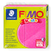 Staedtler Fimo 8030-262 Polymer-Ton, für Modellierung, Schmuck, Kunst und Handwerk, Glitzer, Fuchsia