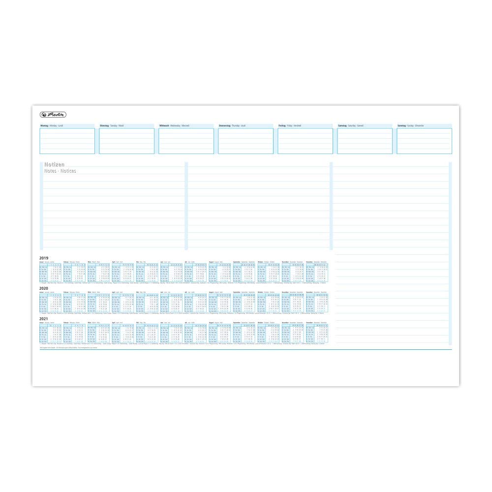 Herlitz Schreibunterlage 23/24/25 50 Bl.58x38cm sc