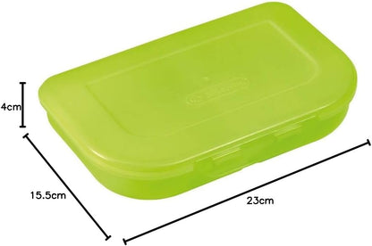 herlitz 50033232 Brotdose, grün, 1 Stück