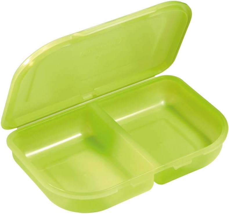 herlitz 50033232 Brotdose, grün, 1 Stück