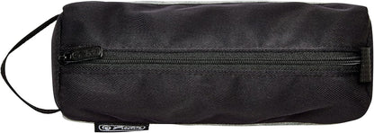 Herlitz 50038534 Quattro Pencil case, Grey Melange/Black, 1 Piece