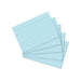 Herlitz Index Cards A7 A7 blue
