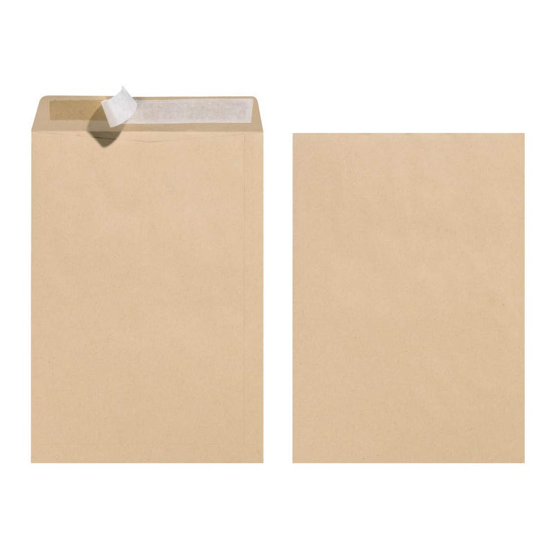 Herlitz Envelope C4 90gsm Self-Seal Recycled Paper with Blue Angel – Pack of 10 – in Foil 25 Stück