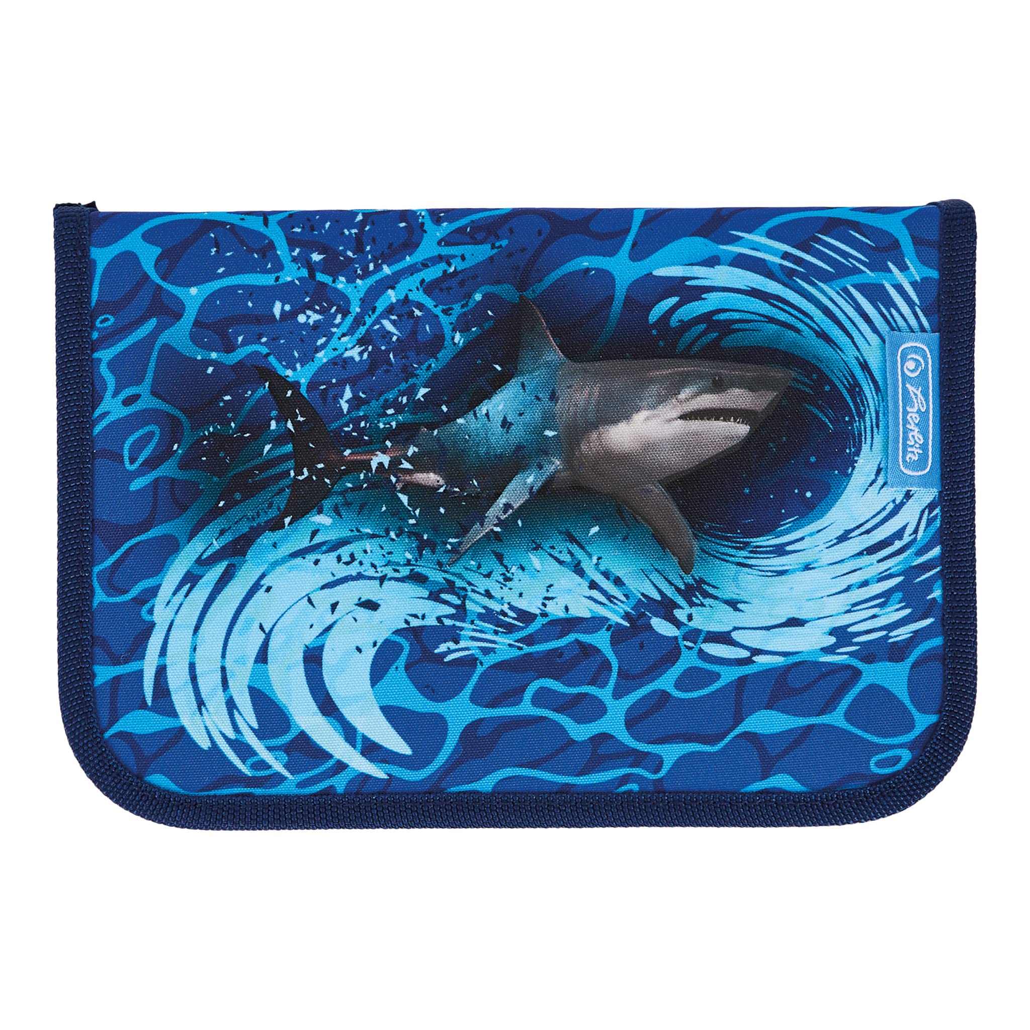 Herlitz Schüleretui 31 tlg. Blue Shark