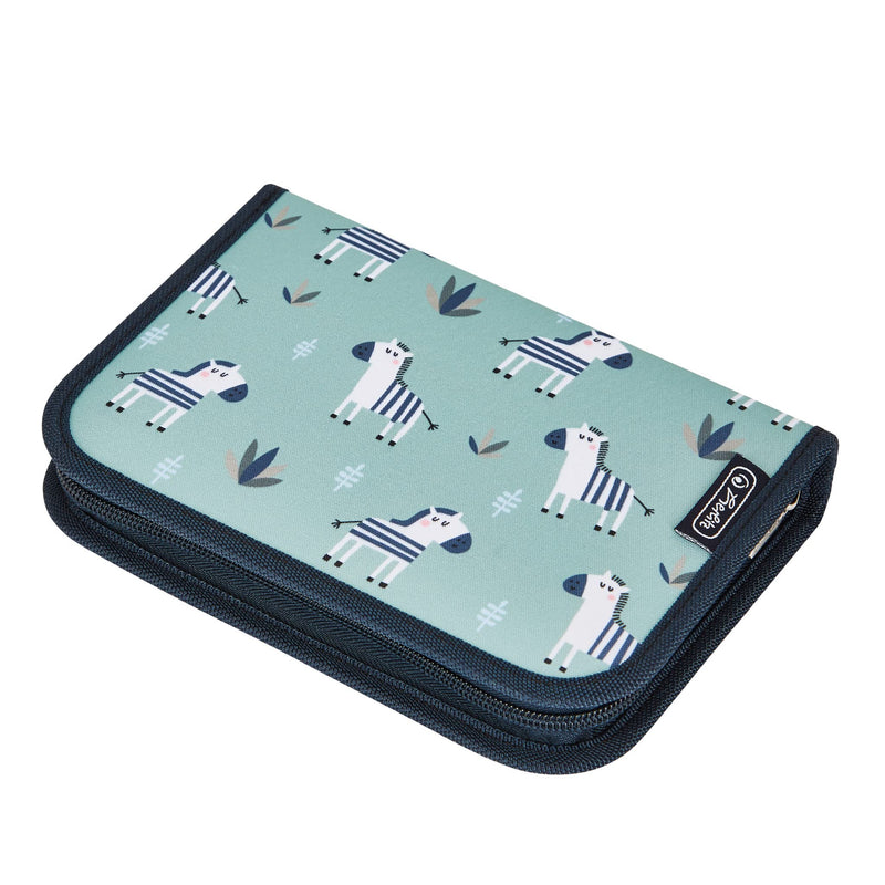 Herlitz Schuleretui 19 tlg. Crazy Zebra