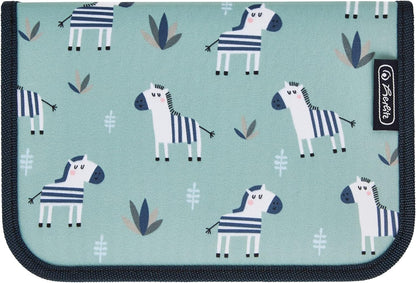 Herlitz Schuleretui 19 tlg. Crazy Zebra