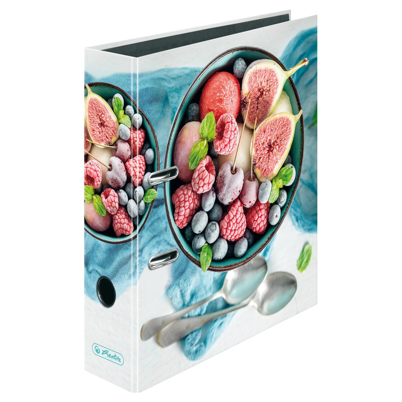 Herlitz Ordner maX.file A4 8cm Sorbet-Fruchte
