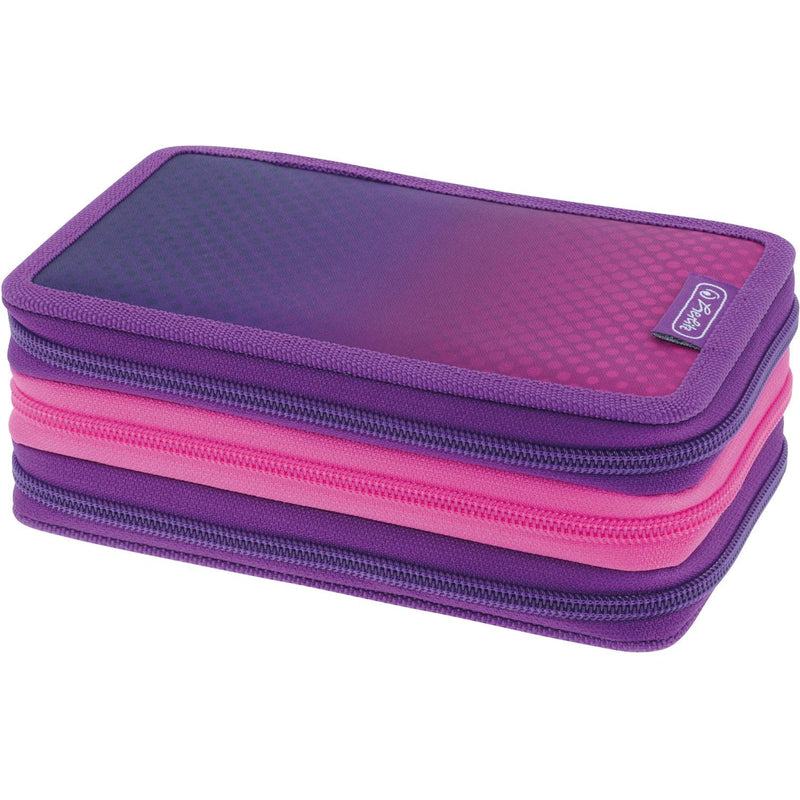 Herlitz TriCase 31tlg Dip Dye Pink/Purple