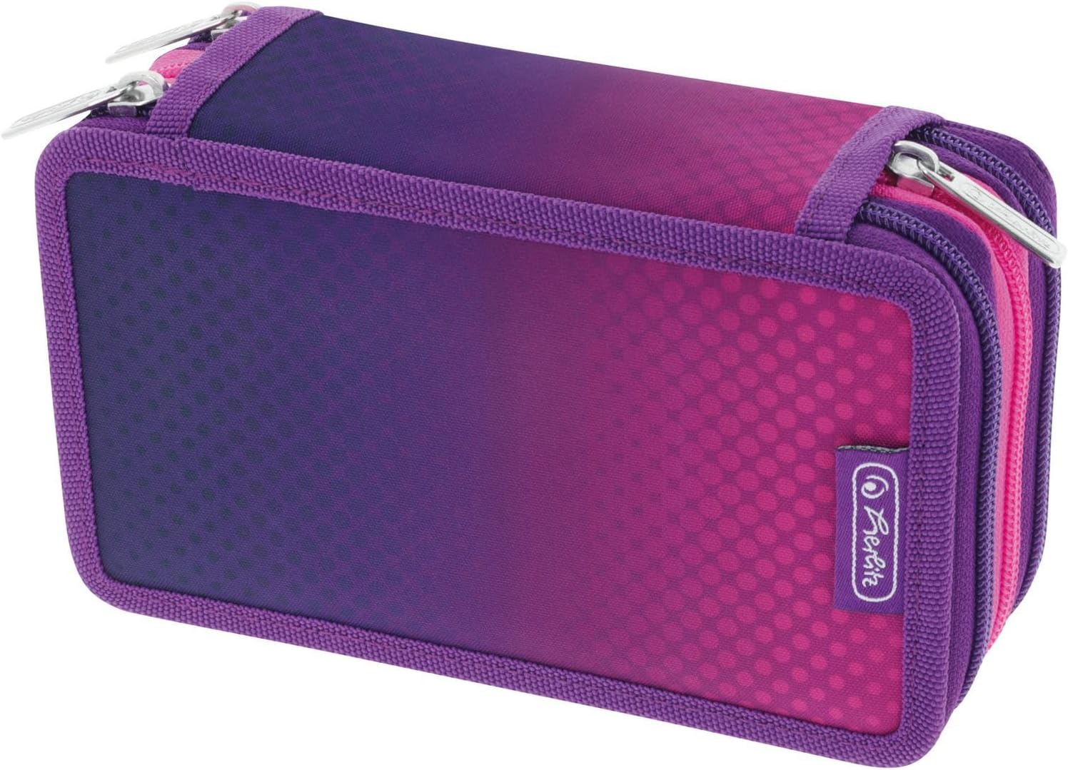 Herlitz TriCase 31tlg Dip Dye Pink/Purple