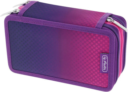 Herlitz TriCase 31tlg Dip Dye Pink/Purple