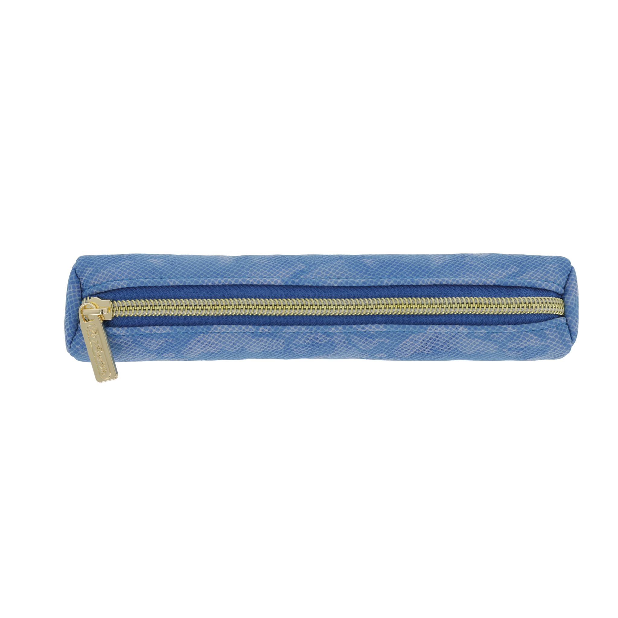 Herlitz Pencil Case Round Mini Bright Animals Blue, blue