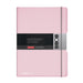Herlitz My. Book Flex Notebook A4 Polypropylene with Removable Cover with Elasticated Band Fastener 2 x 40 Sheets Rosé-Transparent