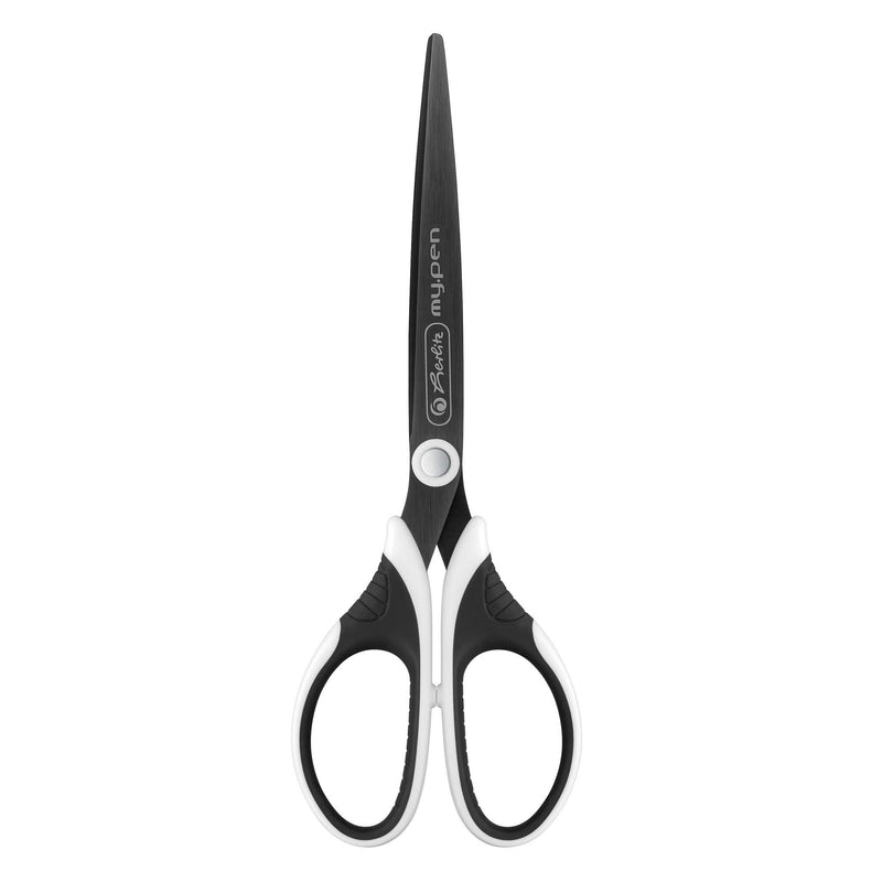 herlitz My.Pen 50027194 Scissors for Left-Handers Black/White Pack of 1 farbig sortiert Left-handed