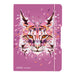 Herlitz 50027262 Flex Notebook with Removable Cover, A4, 2 x 40 Sheets, Design: Wild Animals Wolf, 1 Item Notizheft A4 Gepunktet Lynx lynx Notizheft A4 gepunktet