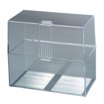 Herlitz A6 Transparent Index Card Box 16.1 x 7.6 x 13 cm Single