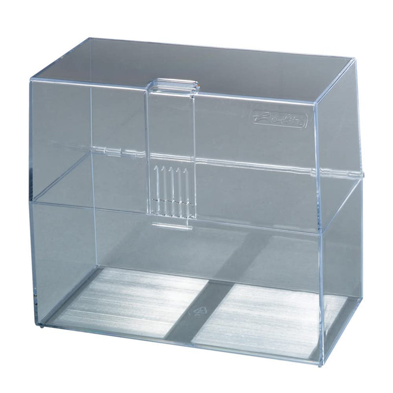 Herlitz A6 Transparent Index Card Box 16.1 x 7.6 x 13 cm Single