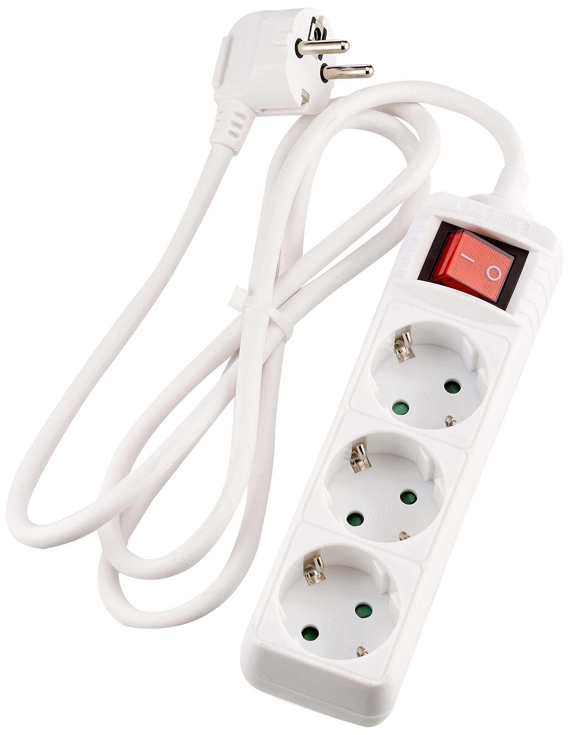 `EFB Steckdosenleiste 3x mit Schalter 1,4m,H05V`