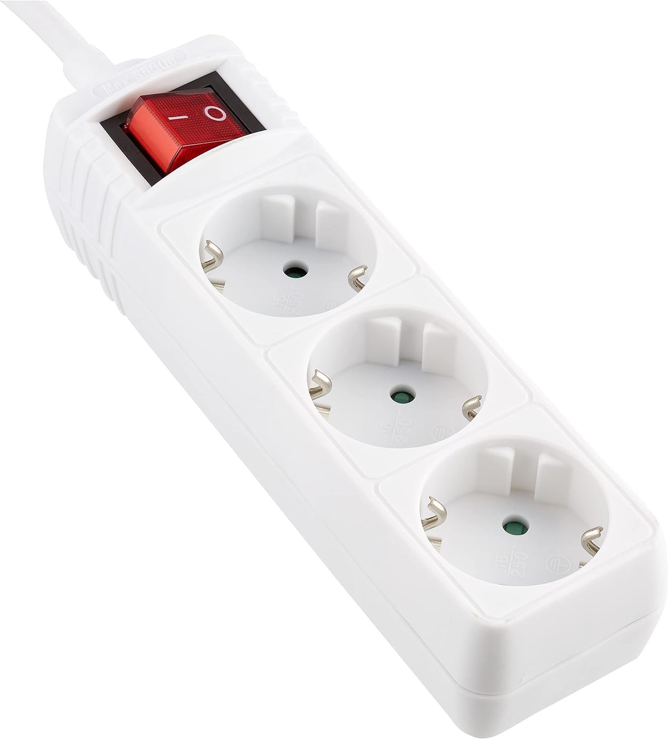 `EFB Steckdosenleiste 3x mit Schalter 1,4m,H05V`