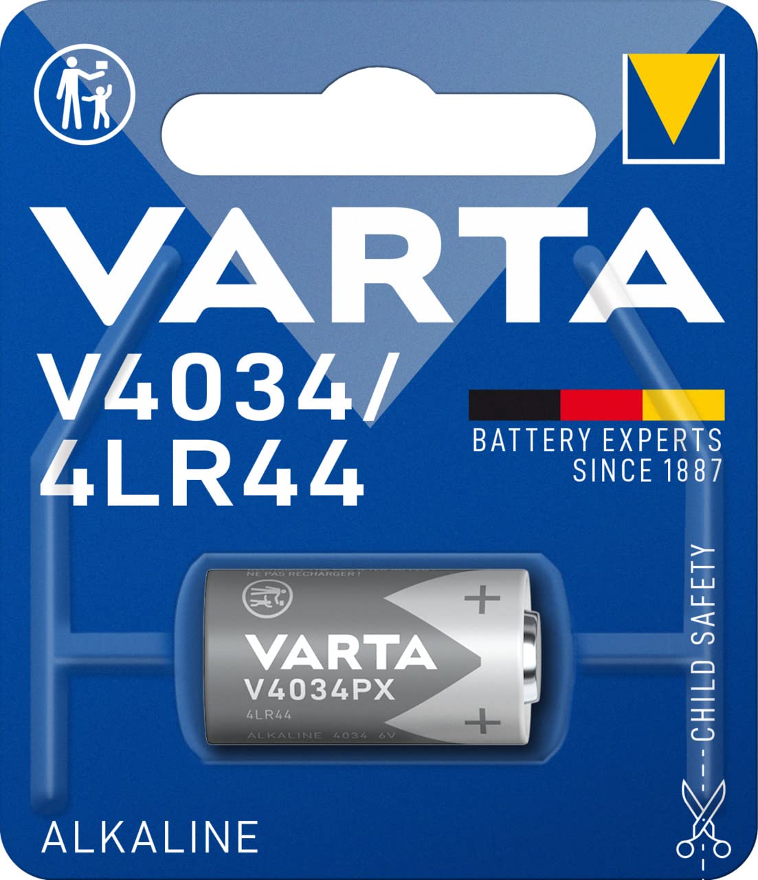 Varta Batterie Electronics V4034 4LR44