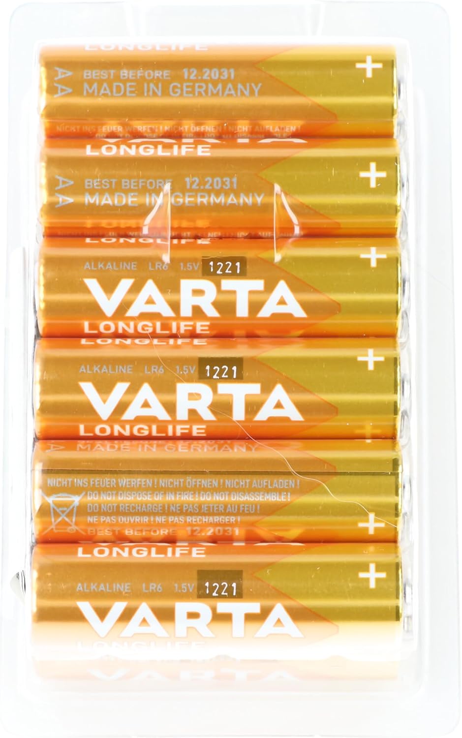 Varta Batterie LONGLIFE AA Mignon LR6