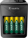 Varta Ladegerat LCD Plug Charger+ inkl. 4x AA 2100