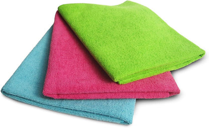 Spontex Microfibre Economic Bodentuch, 4er Pack – XXL Mikrofaser-Bodentuch 60x50 cm (4er Pack) Economic Bodentuch