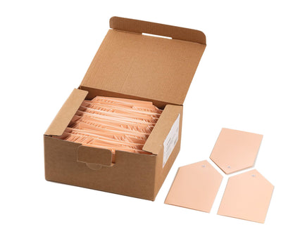 HERMA 6070 Large Tags Pack of 1000, 80 x 150 mm, Gift Tags for Labelling, Cardboard Hanging Labels, Blank Paper Tags, Labels with Eyelet, Brown