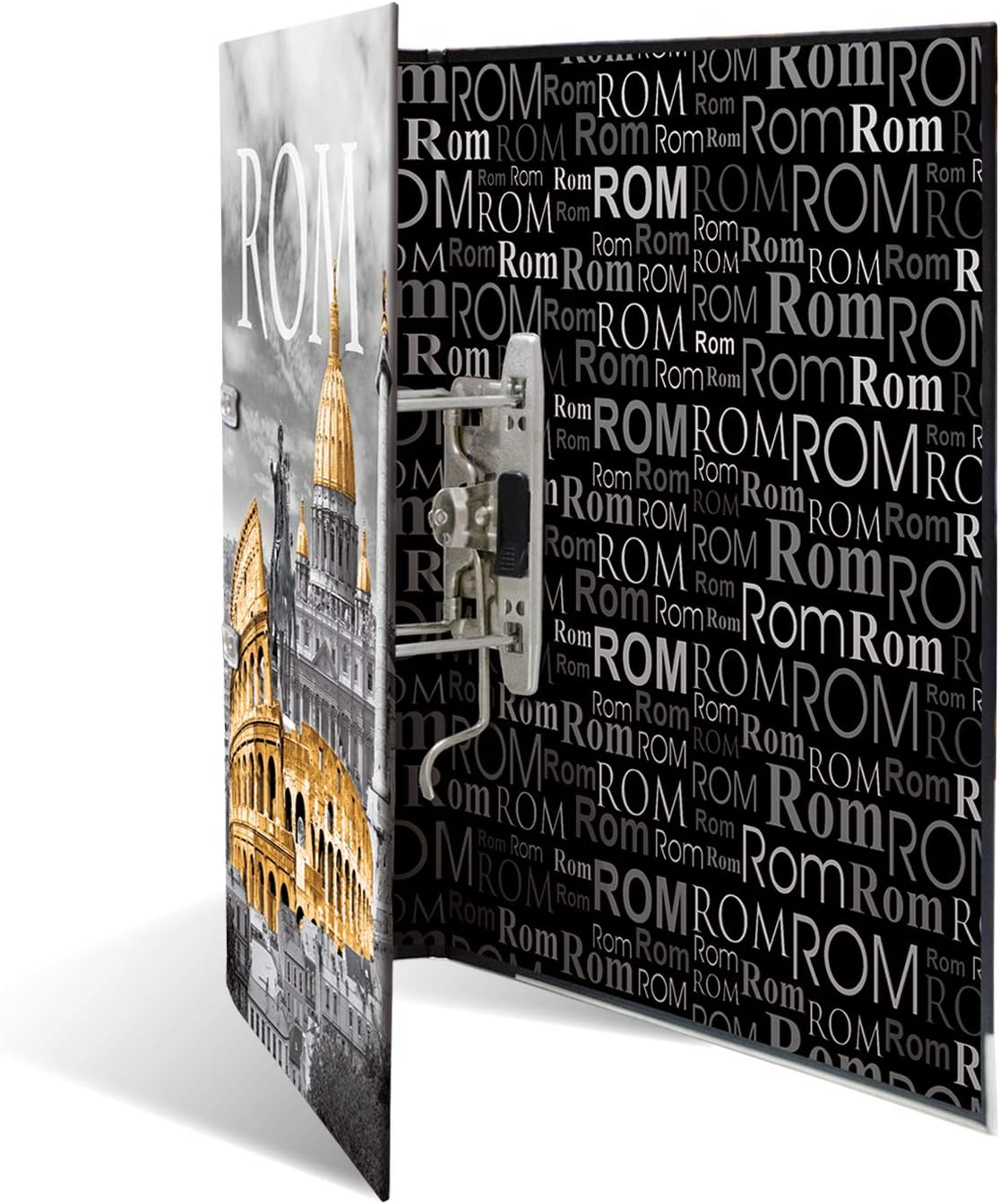 HERMA Lever Arch File Trend Cities with Rome Motif, A4, 70 mm Spine, with Inner Print, 1 Folder