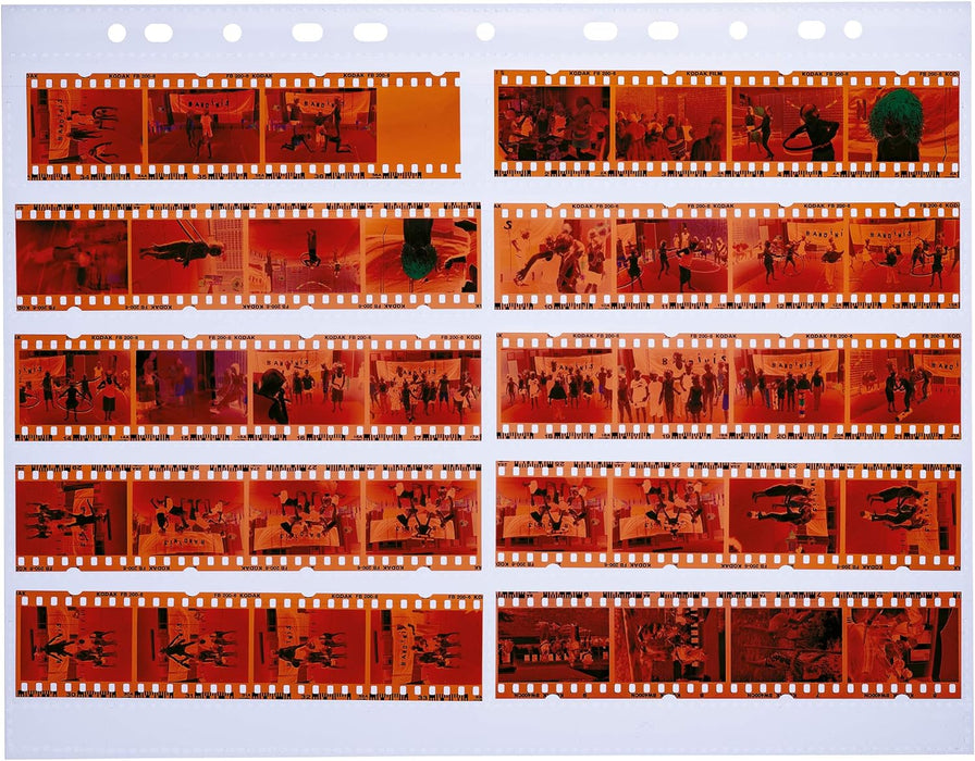 HERMA Negativhullen transparent fur 10 x 4 Streife