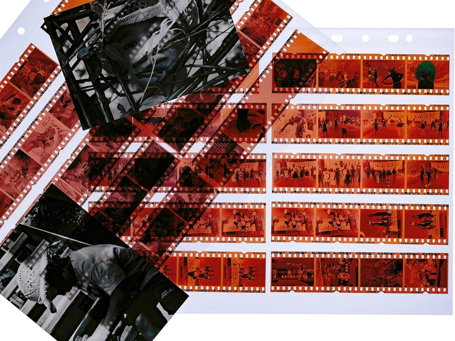 HERMA Negativhullen transparent fur 10 x 4 Streife