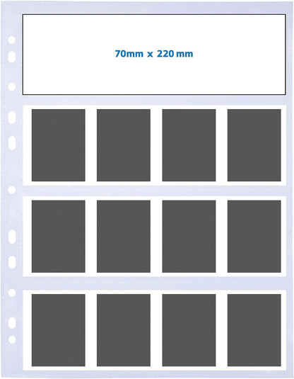 HERMA Negativhullen transparent 4 Filmstreifen kla