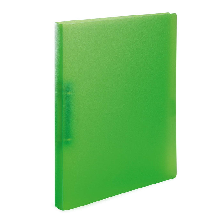 HERMA Ring Binder Translucent in Light Green, A4, 25 mm Spine, Slim 2-Ring Binder Made of Plastic Light Green A4