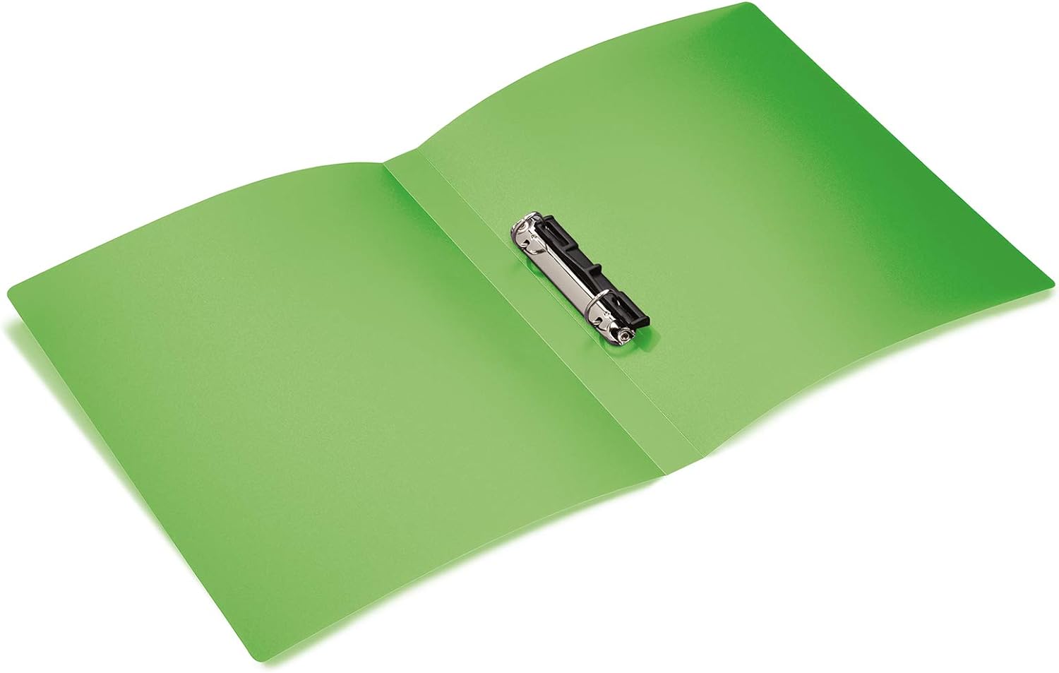 HERMA Ring Binder Translucent in Light Green, A4, 25 mm Spine, Slim 2-Ring Binder Made of Plastic Light Green A4
