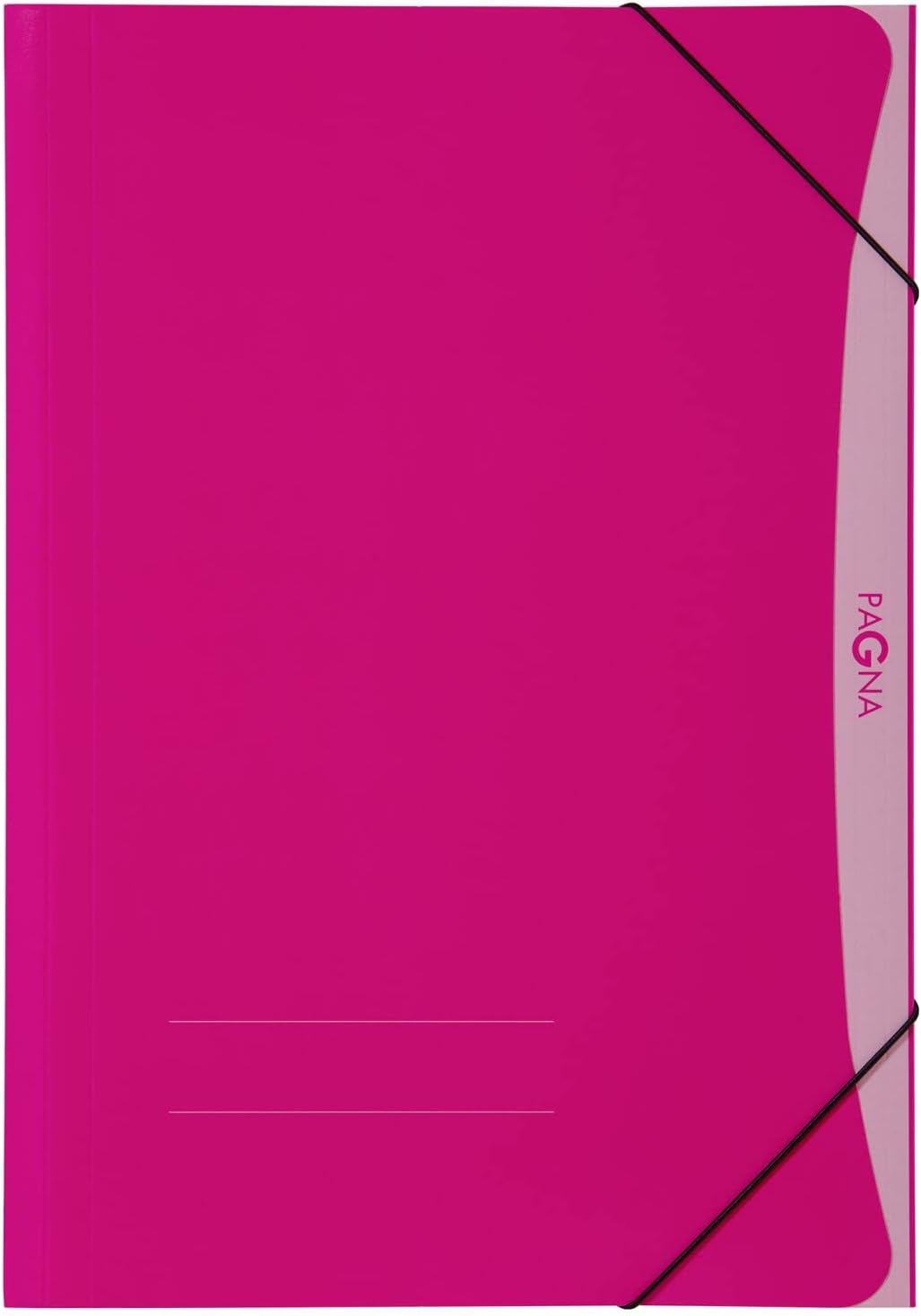 Pagna Elastic Folder A4 PP 3 Flaps Assorted Colours Pack of 10 DIN A4 - 10er Set