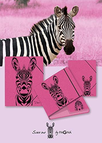 PAGNA 26050-34 Notebook A5 Zebra 128S dotted lines